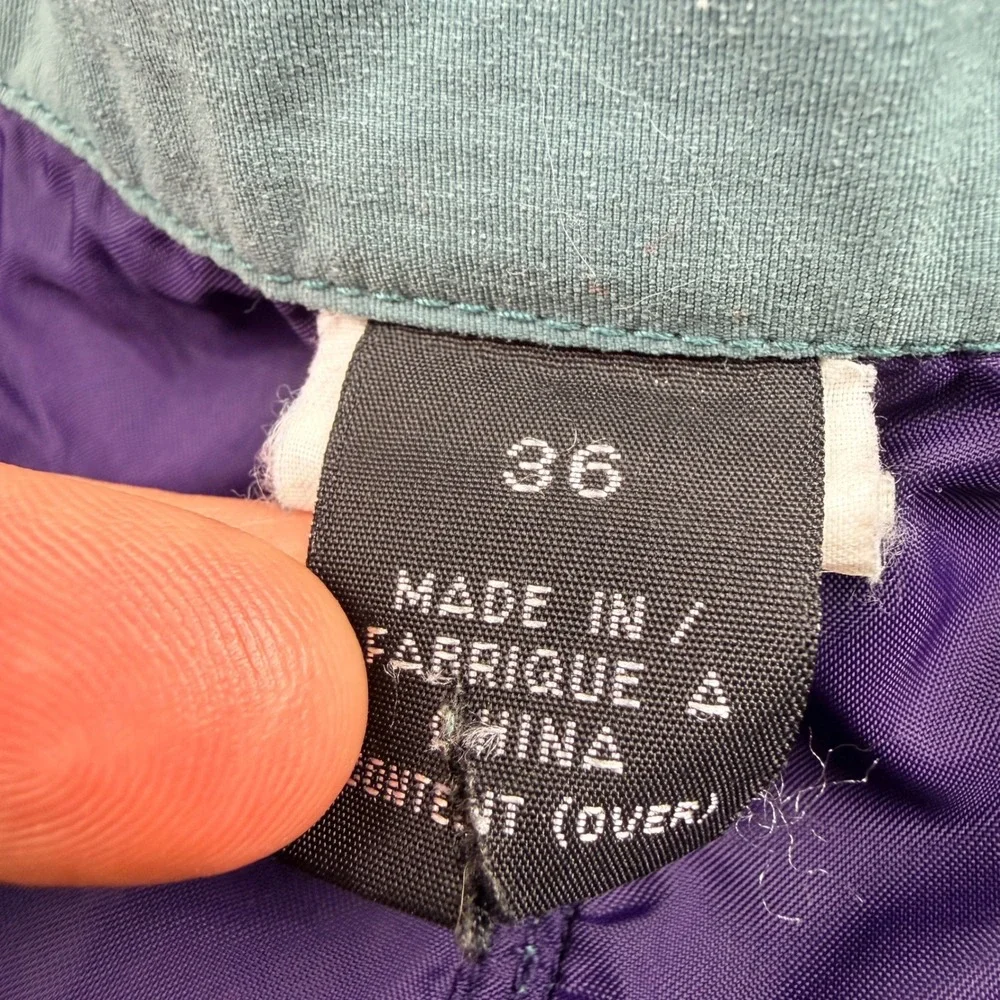 Patagonia Vintage Mens Nylon Shorts Teal Blue Green 34x6‎ Gorpcore Hiking 51884